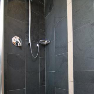 Dusche Schiefer bodeneben Badezimmer Preetz