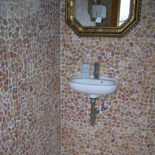 Mosaik Naturstein Badezimmer Rehna