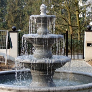 Barockbrunnen-Gartenbrunnen-Naturstein-Bremen